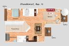 Stranddomizil Stranddomizil Appartement 13 Haffkrug - Grundriss
