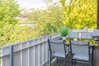 Ferienhaus Glockenstraße Ferienwohnung Ostseehöhe Appartement 2 Scharbeutz - Balkon