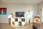 Stranddomizil Stranddomizil Appartement 14 Haffkrug - Wohnzimmer
