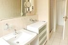 Haus am Ahornweg 6 Haus am Ahornweg 6 Appartement Stressless Scharbeutz - Badezimmer