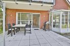 Ferienhaus Glockenstraße Ferienwohnung Ostseehöhe Appartement 1 Scharbeutz - Terrasse