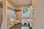 Ferienhaus Glockenstraße Ferienwohnung Ostseehöhe Appartement 1 Scharbeutz - Badezimmer