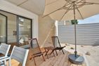Ferienhaus Küstennähe Ferienhaus Küstennähe Appartement 1 Scharbeutz - Terrasse