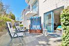 Strandschlößchen Strandschlösschen Appartement 4 Haffkrug - Terrasse