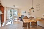 Strandschlößchen Strandschlösschen Appartement 4 Haffkrug - Wohnzimmer