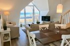 Strandduene Stranddüne Appartement 12 Haffkrug - Wohnzimmer