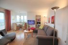 Strandschlößchen Strandschlösschen Appartement 9 Haffkrug - Wohnzimmer