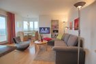 Strandschlößchen Strandschlösschen Appartement 9 Haffkrug - Wohnzimmer