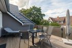  Ferienhaus Glebbe Zingst - Balkon