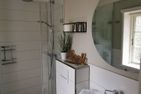 Haus Bootsmann Kapitän Nebel/Süddorf - Badezimmer