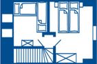 Haus Bootsmann Seeräuber Nebel/Süddorf - Grundriss