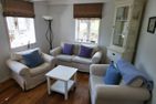 Haus Bootsmann Koje Nebel/Süddorf - Wohnzimmer