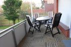 Haus Seeigel Ferienwohnung Strandhafer Norderney - Balkon