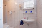 Haus Seeigel Ferienwohnung Strandflieder Norderney - Badezimmer