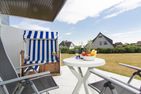  Atlantik Nr. 16 Strandstrasse 17 Wenningstedt - Terrasse