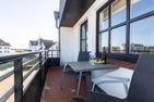  Atlantik Nr. 14 Strandstrasse 15 Wenningstedt - Balkon