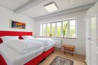 Erika's Hüs Ferienwohnung „Blä Waanang" Nebel auf Amrum - Schlafzimmer