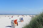Erika's Hüs Ferienwohnung „Gül Waanang" Nebel auf Amrum - Strand