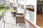 Die Wolburg Die Wolburg Appartement 6 Timmendorfer Strand - Balkon