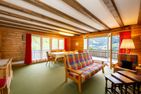 Chalet Finnehus, BÜ-41 Bühlbergstrasse 41 Lenk im Simmental - Wohnzimmer
