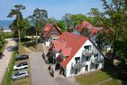  Strandvilla Krabbe Boltenhagen - Südansicht Parkplätze