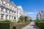  Haus am Park Kühlungsborn-West - Blick zur Ostsee vom Eingang des Hauses