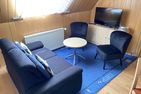 Haus Seeigel Ferienwohnung Strandflieder Norderney - Wohnzimmer