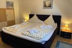 Haus Seeigel Ferienwohnung Strandflieder Norderney - Schlafzimmer