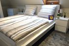  Ferienwohnung Stadtoase Ostfriesland - Schlafzimmer