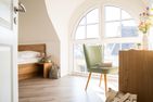  Ferienhaus Schilfrohrsänger 6 Fuhlendorf - Schlafzimmer