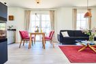  Ferienhaus Seeadler 34 Fuhlendorf - Wohnzimmer