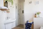  Ferienhaus Schilfrohrsänger 43 Fuhlendorf - Badezimmer