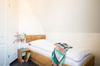  Ferienhaus Schilfrohrsänger 26 Fuhlendorf - Schlafzimmer