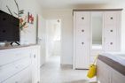  Ferienhaus Seeadler 24 Fuhlendorf - Schlafzimmer