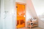  Ferienhaus Haubenlerche 59 Fuhlendorf - Sauna