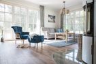  Ferienhaus Haubenlerche 14 Fuhlendorf - Wohnzimmer