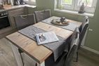 Haus Meeresleuchten Strandleuchten Norddorf - Küche / Küchenzeile