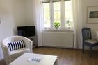Haus Anneliese Ferienwohnung Welle Norddorf auf Amrum - Wohnzimmer der Ferienwohnung Welle in Norddorf auf Amrum
