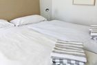 Haus Anneliese Ferienwohnung Welle Norddorf auf Amrum - Schlafzimmer in der Ferienwohnung Welle in Norddorf auf Amrum