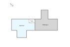 Haus Inselurlaub Hausteil 1 Oevenum - Dachgeschoss. Dachschrägen sind kein Bestandteil der Grundrisszeichnung.