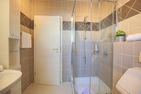 Ferienhaus Glockenstraße Ferienwohnung Ostseehöhe Appartement 1 Scharbeutz - Badezimmer