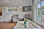 Maison Baltique Niendorf Haus 2 Ferienwohnung "Sonnendeck" Niendorf / Ostsee - Wohnzimmer