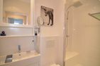 Wallhof - Horsatal 11e, App. 10 Wenningstedt - Badezimmer