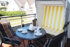 Atlantik  - Strandstr. 15, App. 11 Wenningstedt - Balkon