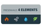 Friesenhaus  4 - Elements Fire Earth Neuharlingersiel - 