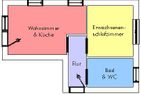 Haus Sielblick Mühlenstrich 1b Wohnung 9 Neuharlingersiel - Grundriss