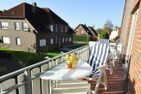  Ferienwohnung Am Harlebogen 10 Whg. 5 Carolinensiel - Balkon