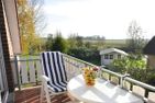  Ferienwohnung Am Harlebogen 10 Whg. 5 Carolinensiel - Balkon