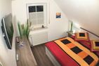  Ferienhaus Am Kurzentrum 26 Nr. 1 Carolinensiel - Schlafzimmer