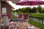  Grachtenstube Greetsiel/Krummhörn - Terrasse